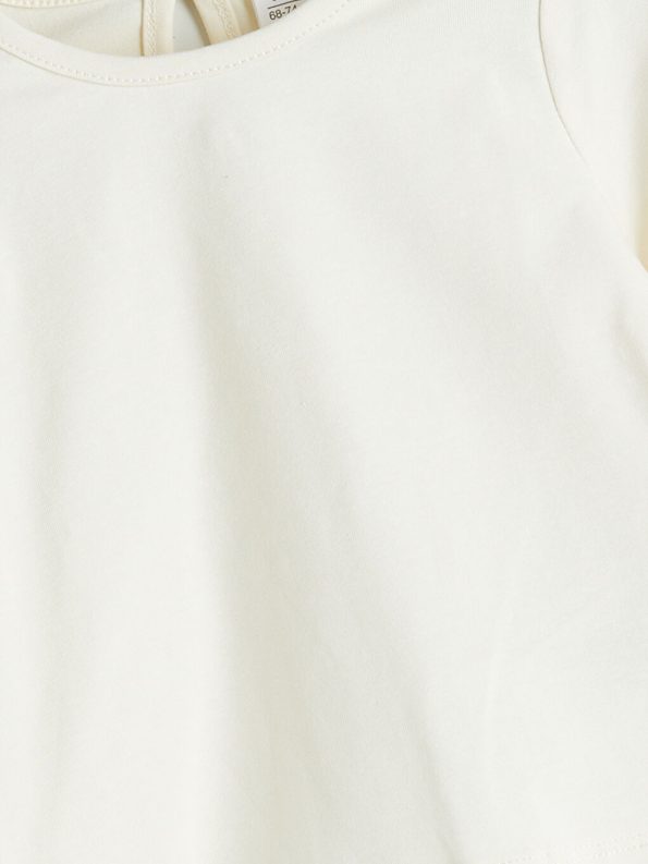 Embroidered Peter Pan Collar Baby Dress