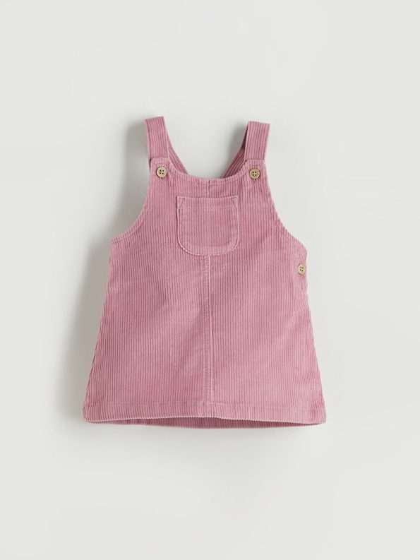 Embroidered Peter Pan Collar Baby Dress