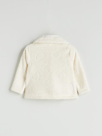 Heart Printed Baby Girl Beanie