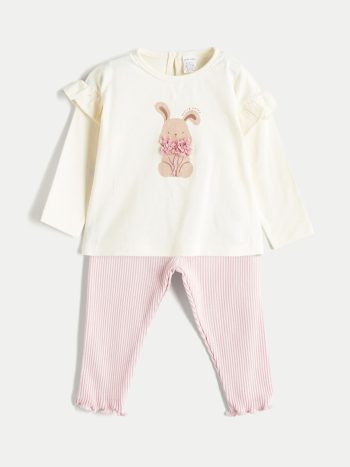 Basic Girl's Tights 2-Pack