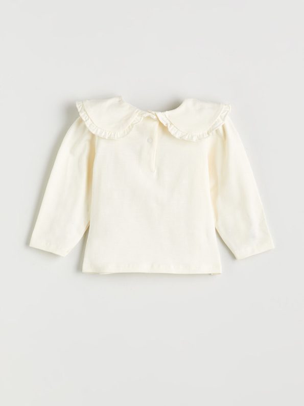 Hooded Long Sleeve Plush Romper for Baby Girls