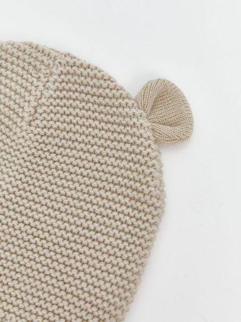 Boys' Beanie with Pom Pom Detail