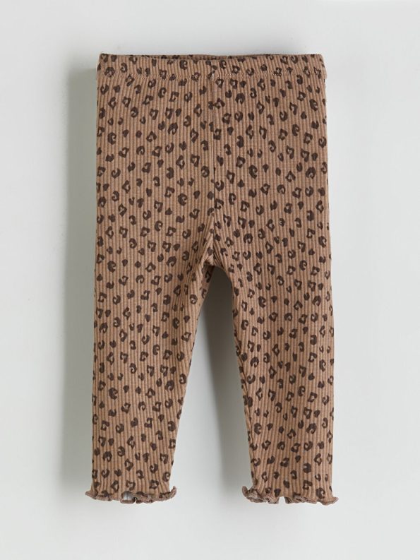 Floral Baby Girl Blouse and Leggings Set