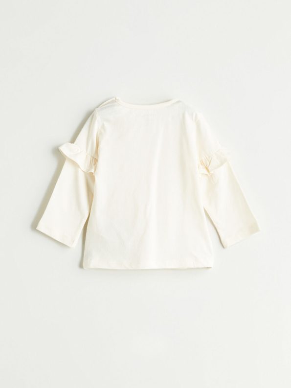 Boys' Thick Printed Crew Neck Sweatshirt