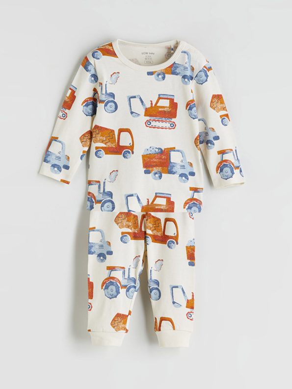 Winnie the Pooh Printed Baby Boy T-Shirt and Sweatpants Set