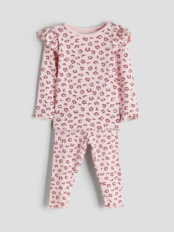 Hooded Basic Baby Girl Cardigan