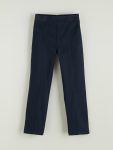 Girls' Elastic Waist Pleated Pants