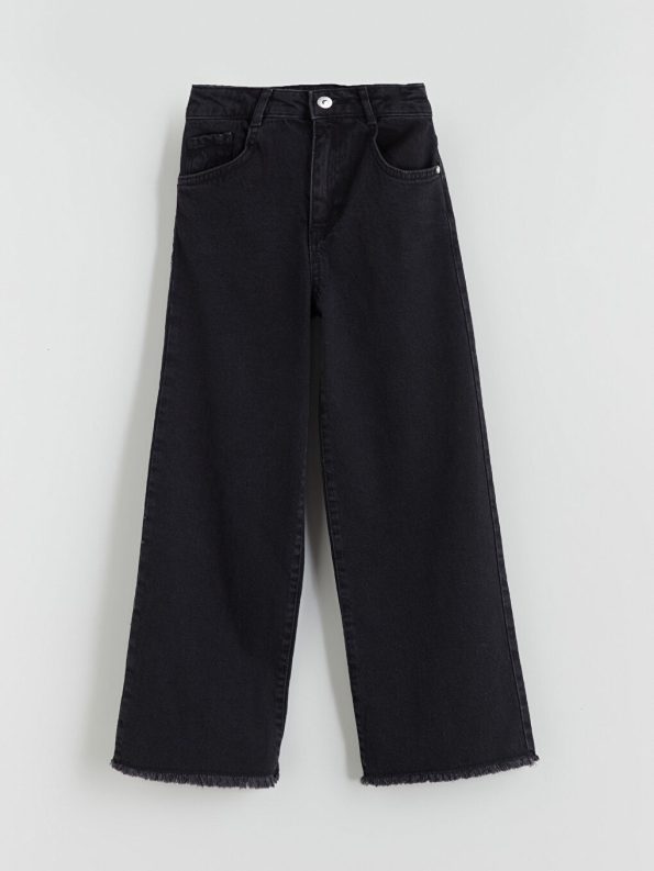Hooded Girls' Thick Sweatshirt