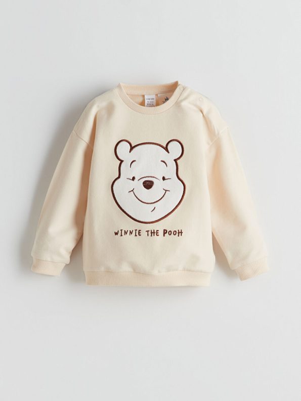 Embroidered Boys' Sweatshirt and Jogger Set