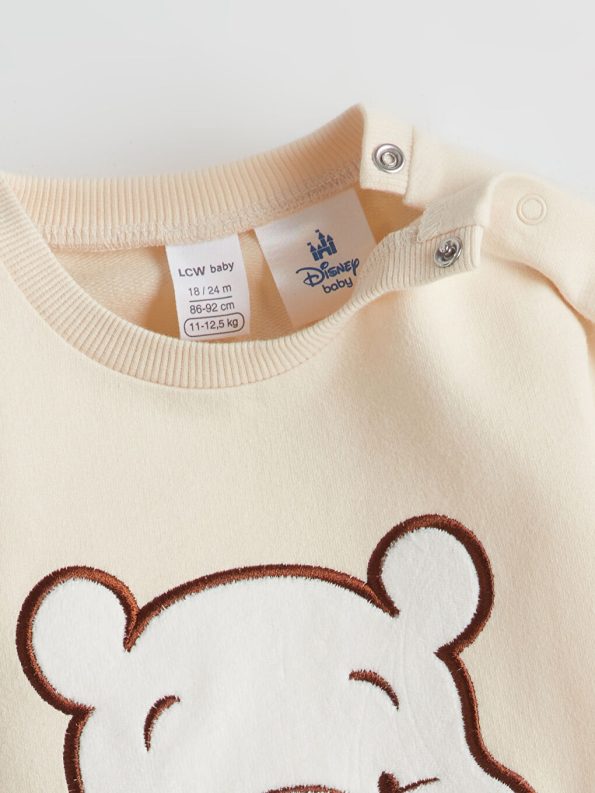 Embroidered Boys' Sweatshirt and Jogger Set