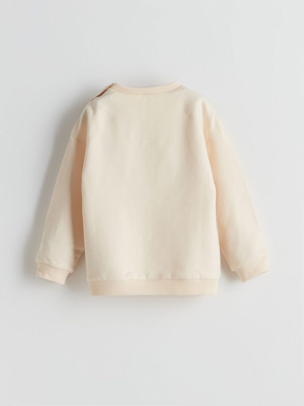 Embroidered Boys' Sweatshirt and Jogger Set