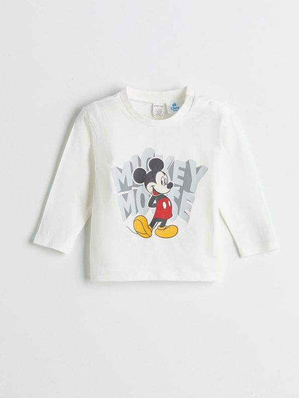 Striped Crew Neck Sweatshirt and Pants Set for Baby Boys