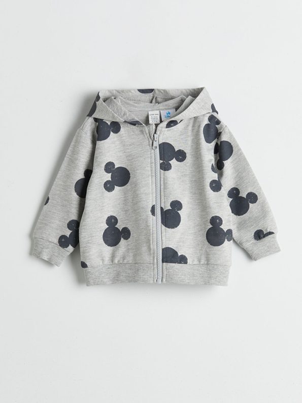 Striped Crew Neck Sweatshirt and Pants Set for Baby Boys