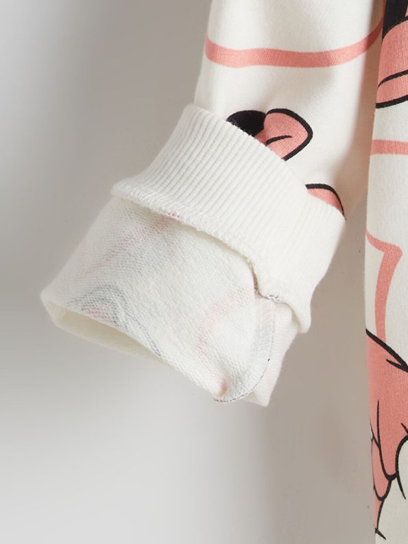 Minnie Mouse Print Bicycle Neck 3-Piece Set for Baby Girls