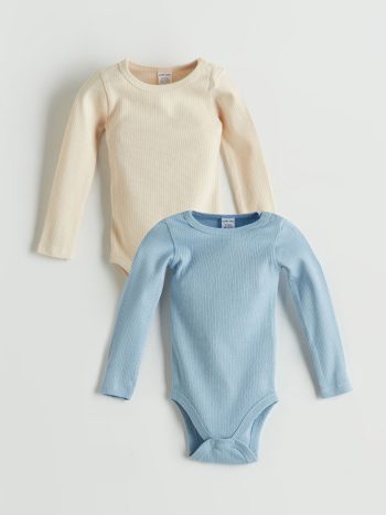Printed Baby Girl Bodysuit Set of 2