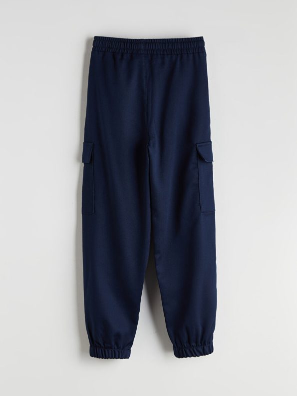 Boys' Elastic Waist Denim Pants