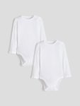 Boys' Long Sleeve Basic Snap Bodysuit
