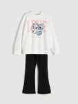 Girls' Thick Crew Neck Sweatshirt