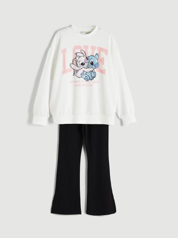 Girls' Thick Crew Neck Sweatshirt