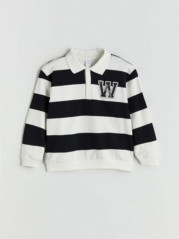 Hot Wheels Printed Boys Sweatshirt and Jogger Set