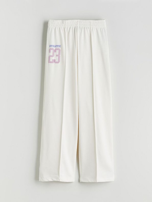 Elastic Waist Basic Girls' Sweatpants