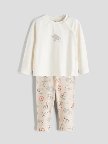 Printed Baby Girl Bib Set of 2