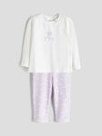 Long Sleeve Crew Neck Cardigan for Baby Girls