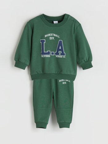 Elastic Waist Basic Baby Boy Pants Set