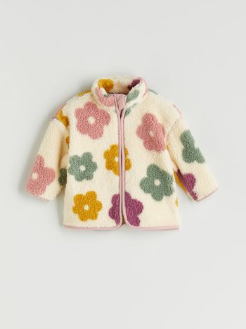 Bicycle Neck Baby Girl Cardigan