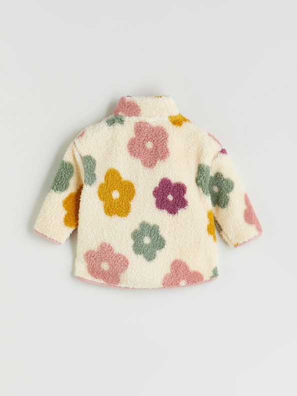 Bicycle Neck Baby Girl Cardigan