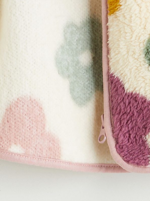 Bicycle Neck Baby Girl Cardigan