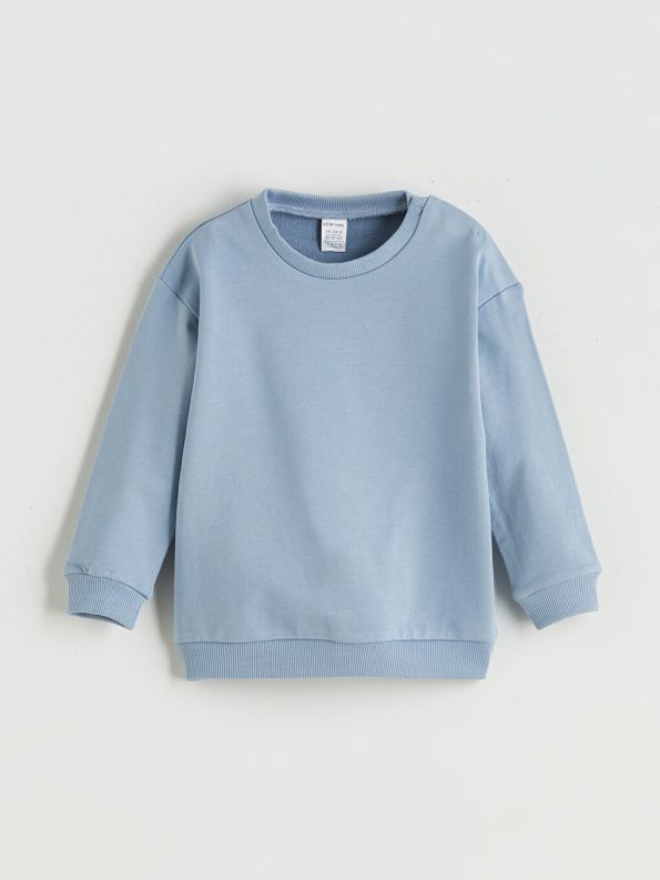 Embroidered Boys' Sweatshirt and Jogger Set