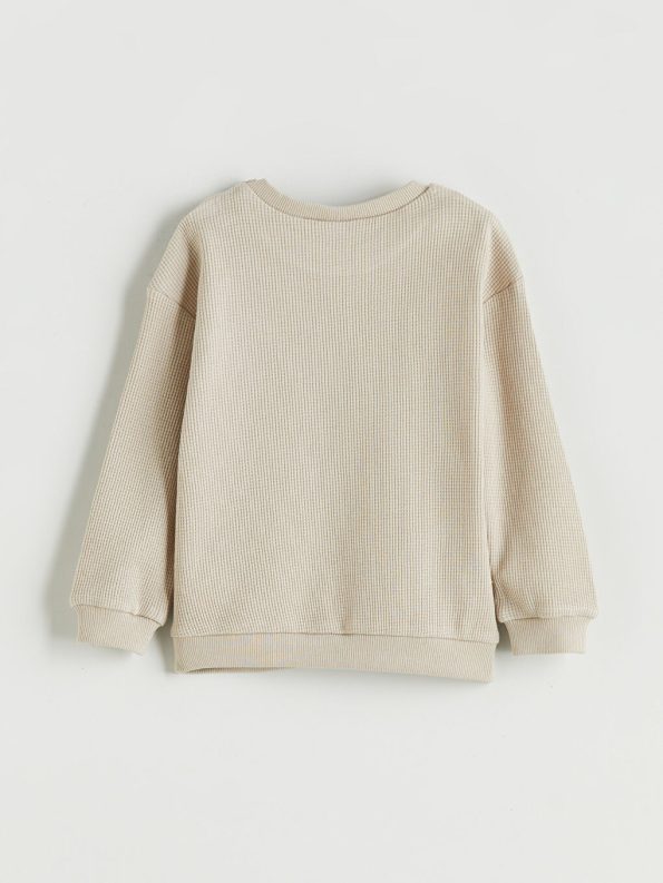 Embroidered Boys' Sweatshirt and Jogger Set