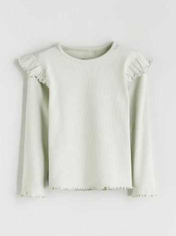 Girls' Crew Neck Sweatshirt and Leggings Set