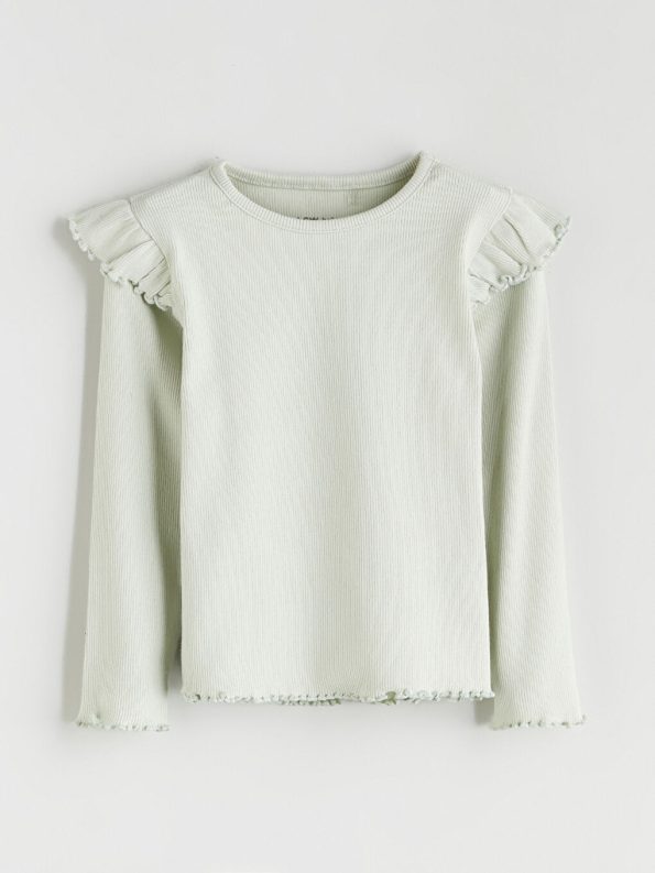 Girls' Crew Neck Sweatshirt and Leggings Set