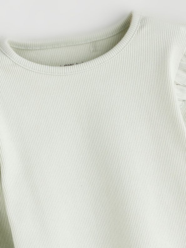 Girls' Crew Neck Sweatshirt and Leggings Set