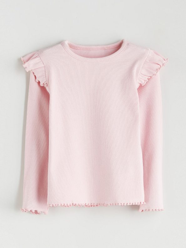 Girls' Crew Neck Sweatshirt and Leggings Set