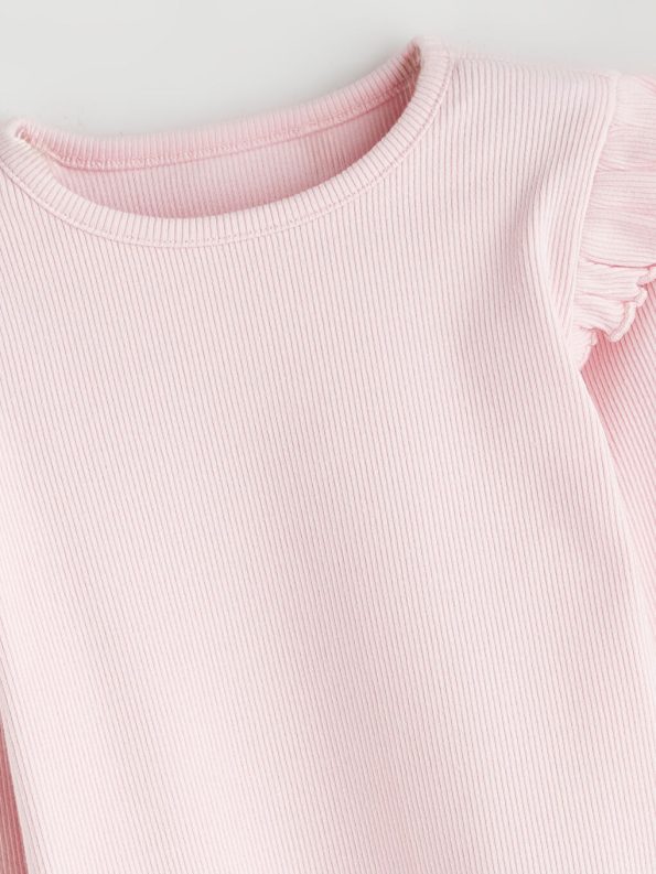 Girls' Crew Neck Sweatshirt and Leggings Set