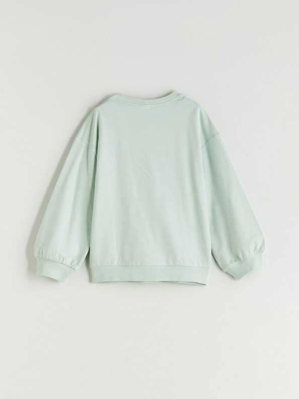 Girls' Thick Crew Neck Sweatshirt