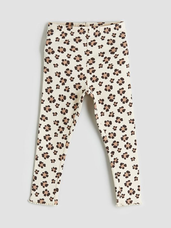 Baby Collar Girls Sweatshirt and Leggings Set