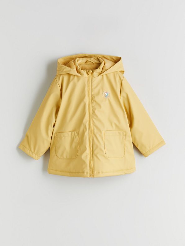 Color Blocked Girls' Puffer Jacket