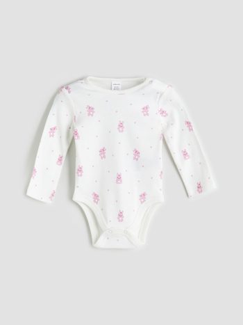 Printed Baby Girl Bodysuit Set of 2
