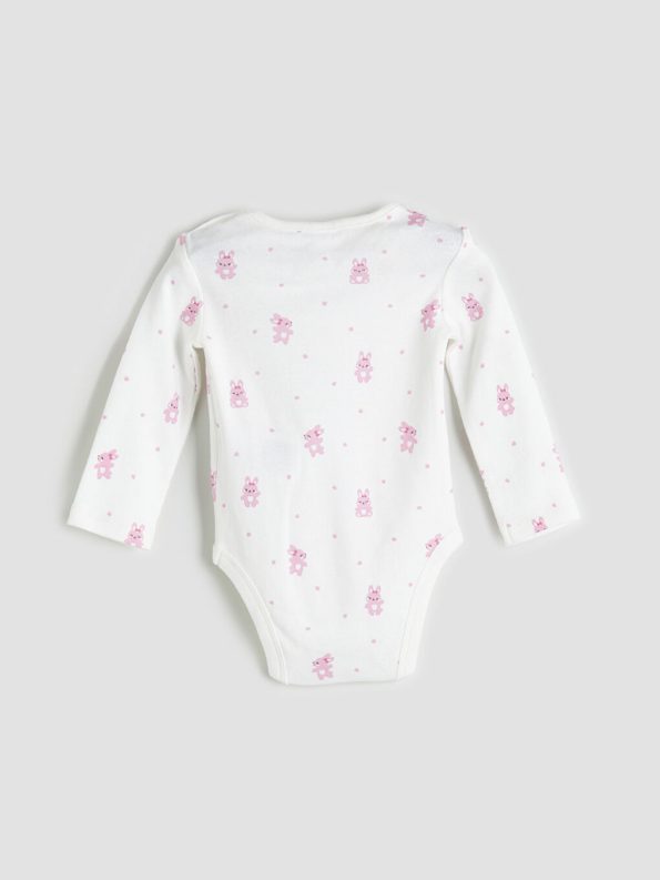 Printed Baby Girl Bodysuit Set of 2