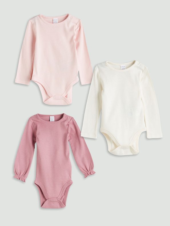 Printed Baby Girl Bodysuit Set of 2