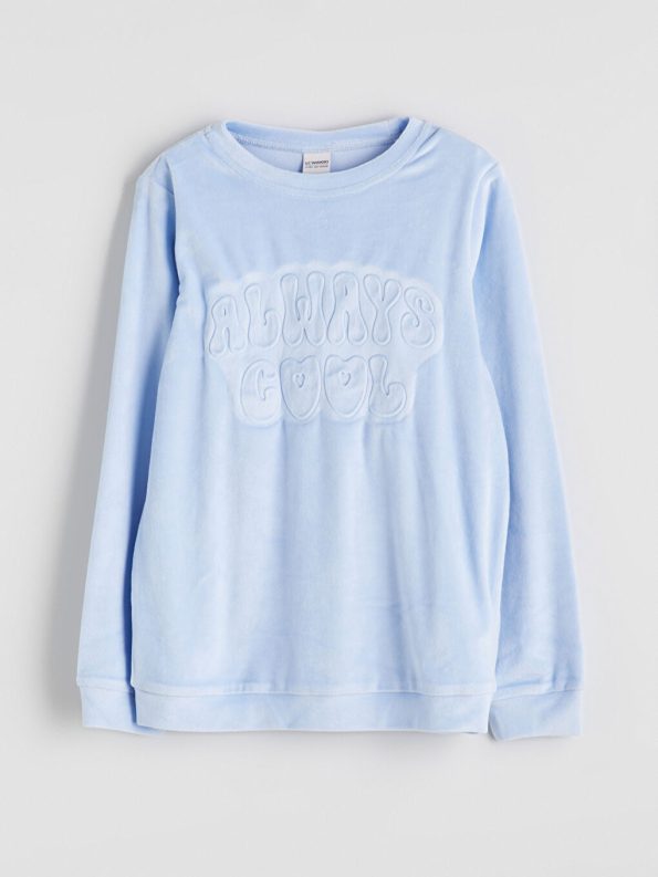 Girls' Printed Sweatpants with Elastic Waistband