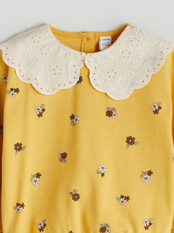 Baby Collar Girls' T-Shirt