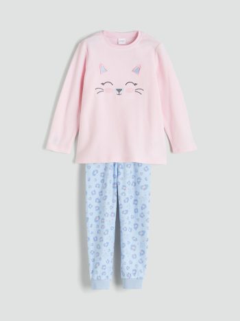 Hooded Long Sleeve Girls Puffer Jacket
