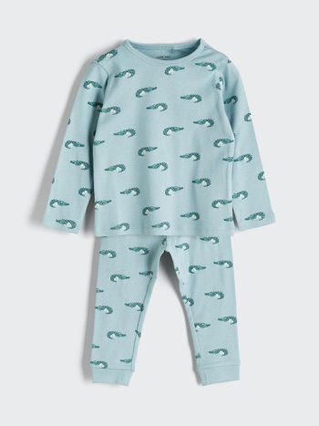 Winnie the Pooh Printed Baby Boy T-Shirt and Sweatpants Set