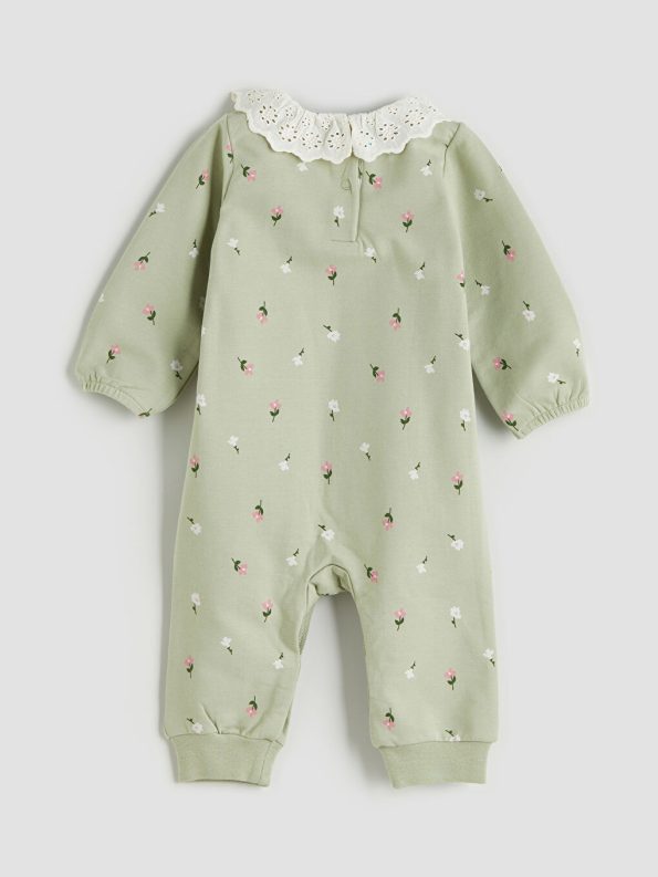 Floral Plush Jacket for Baby Girls