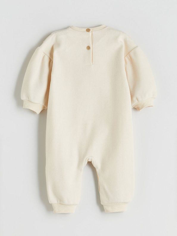 Floral Peter Pan Collar Baby Girl Romper